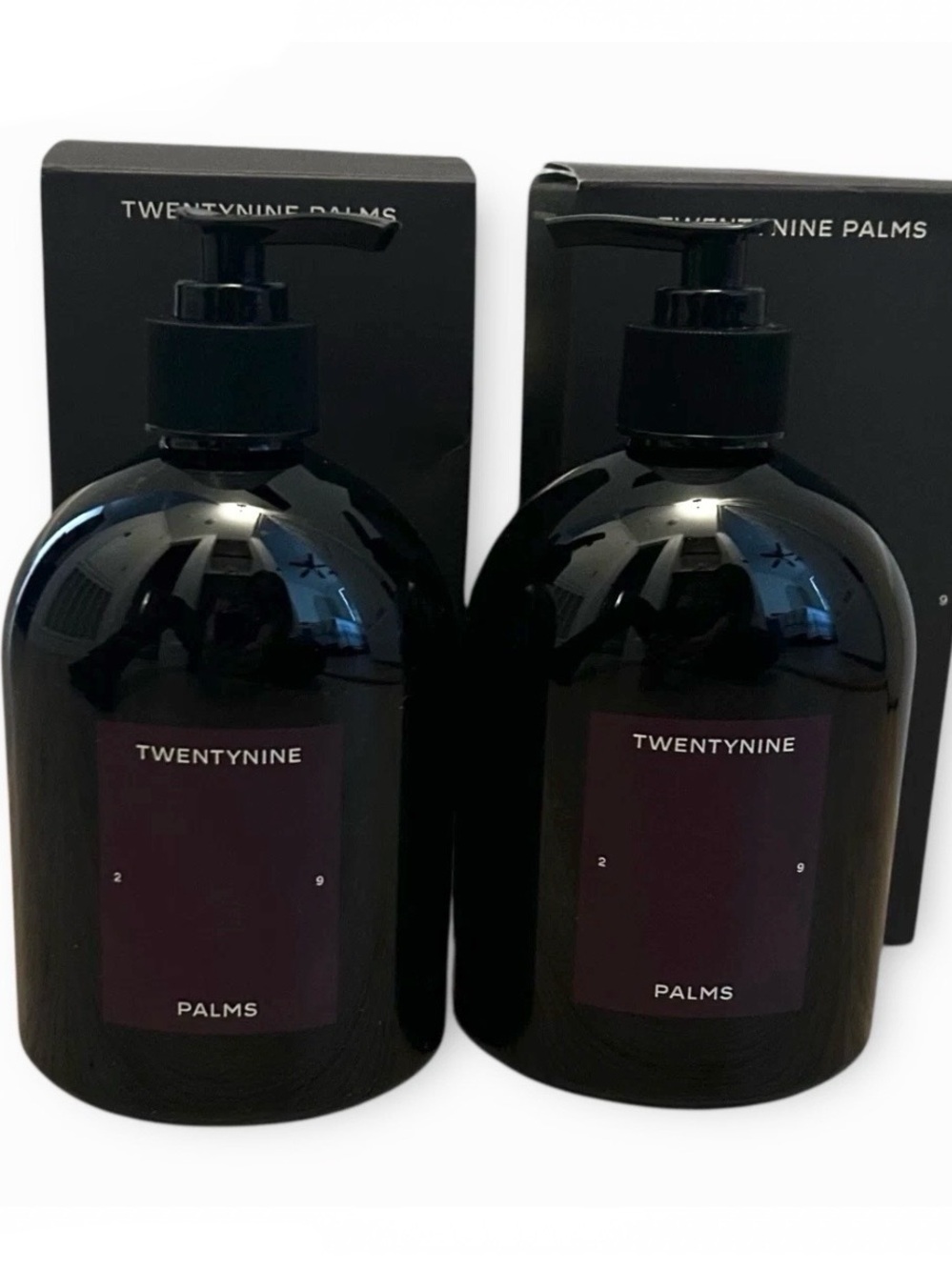 TwentyNine palms body wash & Hand wash Vegan cruelty free 16.9 fl. Oz each